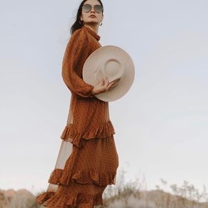 Zara Polka dot dress